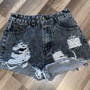 SHEIN denim shorts